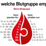 Wer kann welche Blutgruppe empfangen?